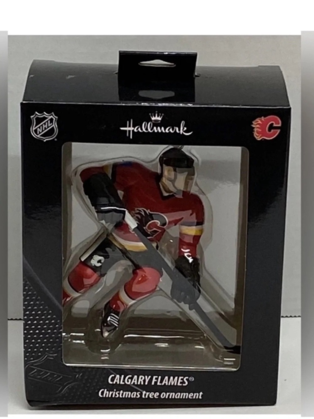NHL Calgary Flames Hallmark Christmas Tree Ornament NEW